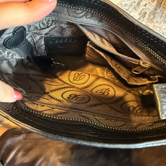 Brighton Black Crossbody Bag with Studded Design - Picture 5 of 5